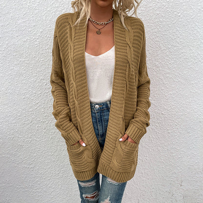Drizzle Twist Middellange Cardigan