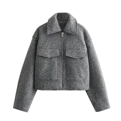 Chic and casual short jacket
