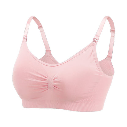 Seamless maternity and nursing bras