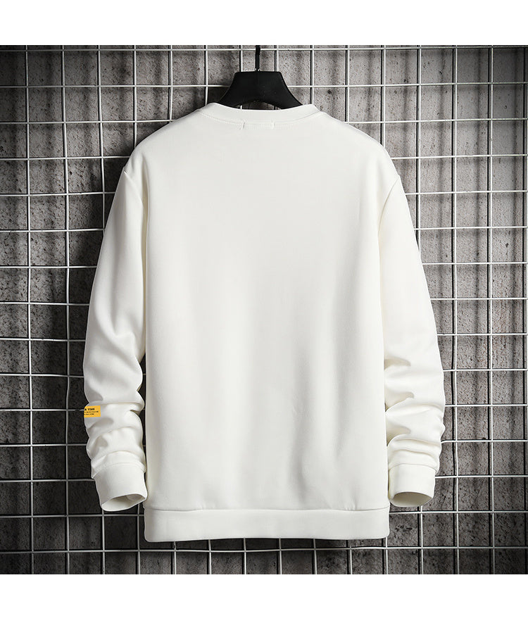 Heren Sweatshirt Met Lange Mouw En Bedrukking