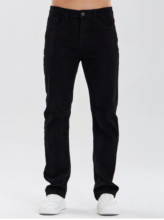 Classic Straight Leg Denim Jeans