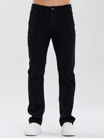 Classic Straight Leg Denim Jeans