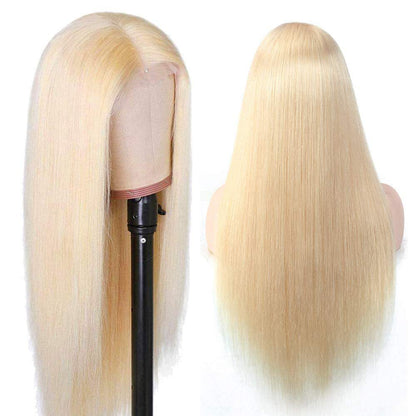 Long Straight Heat Resistant Synthetic Fiber Front Lace 13x4 Wig