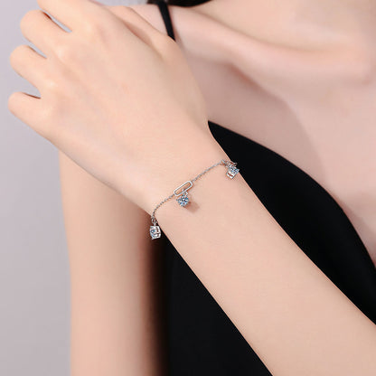 S925  1.5 karaat moissanite armband
