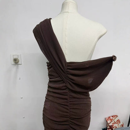 Vintage Elegant Sleeveless Long Dress
