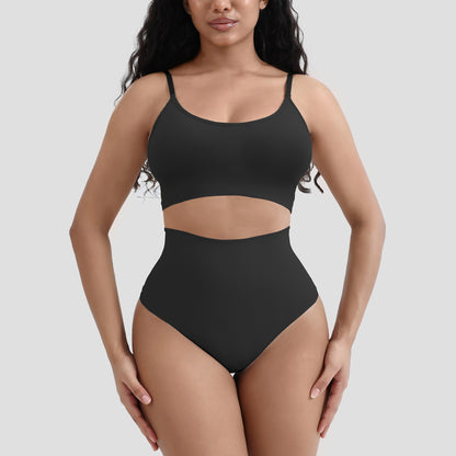 Wireless U-Back Lingerie Set with Tummy Control