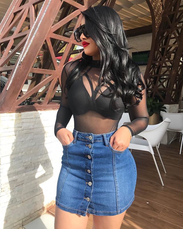 Women's hip hugging skirt, women's plus size midi skirt