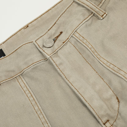 Loose denim pants