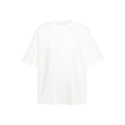 Simple solid color t-shirt short sleeved