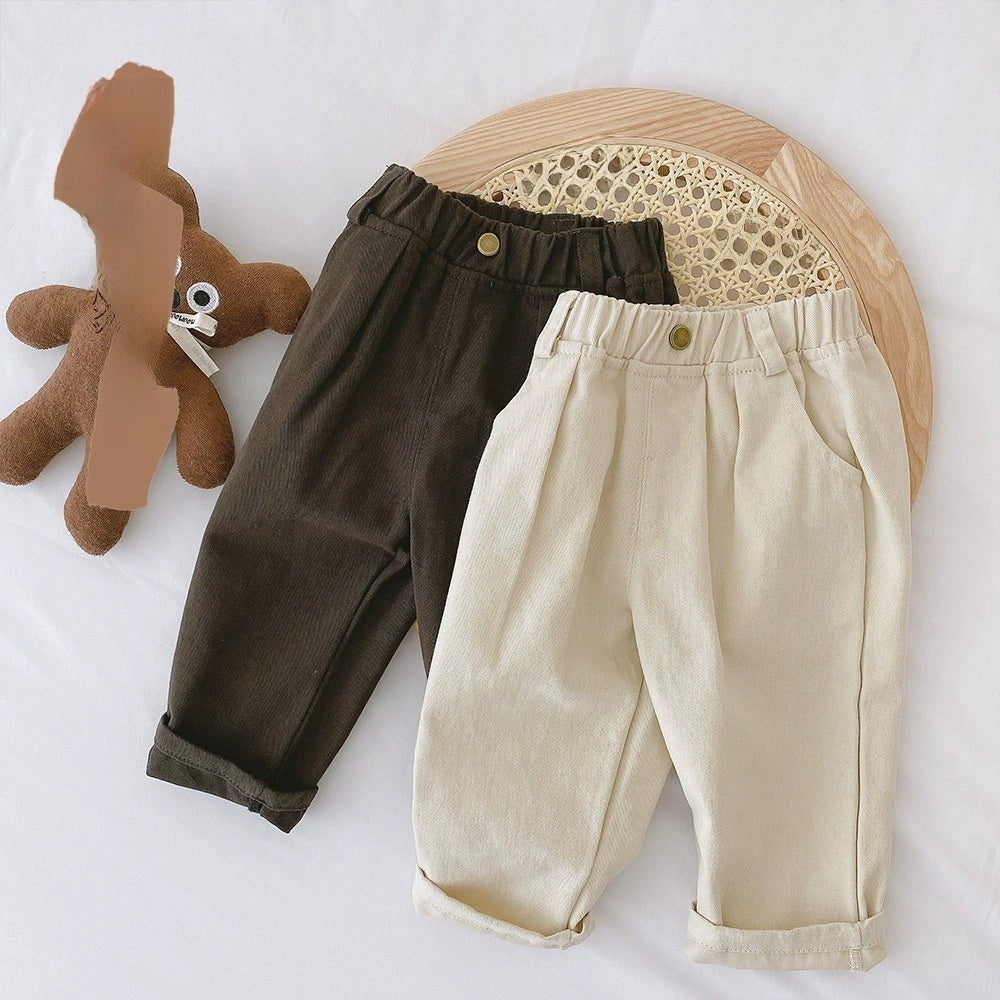 Kids Casual Cotton Pants