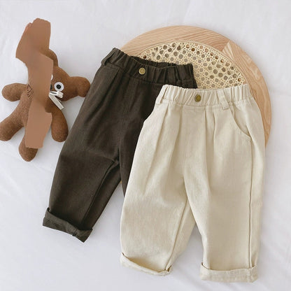 Kids Casual Cotton Pants