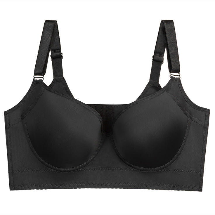 Seamless Support Deep V Bra