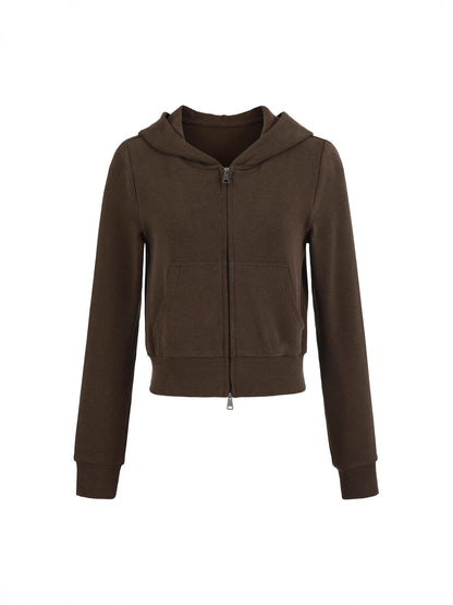 Women's Hooded Sweatshirt and Drawstring Pants Set