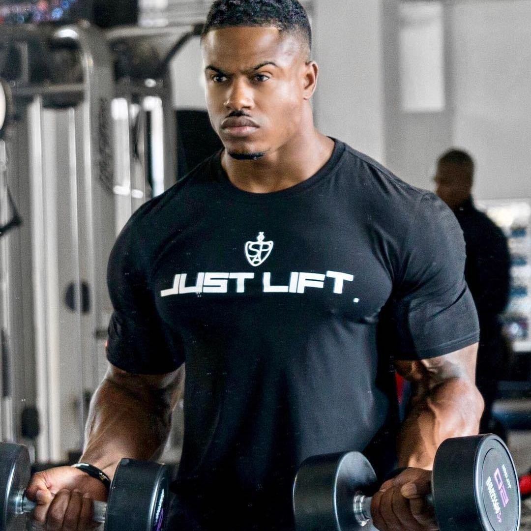 Premium Cotton ModalMen's Sport Casual Summer Short Sleeve Slim Fit Stretch Moisture-Wicking Breathable Fitness T-Shirt Cotton
