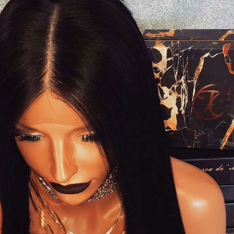 Synthetic Front Lace Wigs High Qualiyt Long Straight Hair