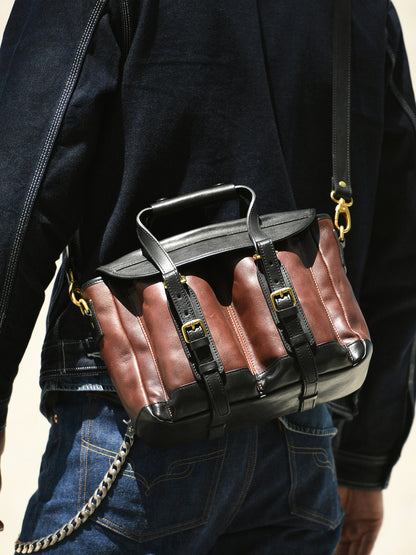 Classic Cowhide Messenger Ba