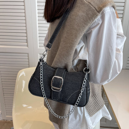 High-end Canvas Ketting Crossbody Tas