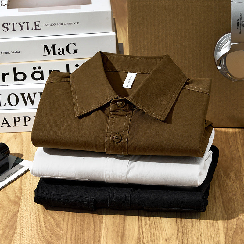 Men Pure Cotton Thickened Casual Cardigan