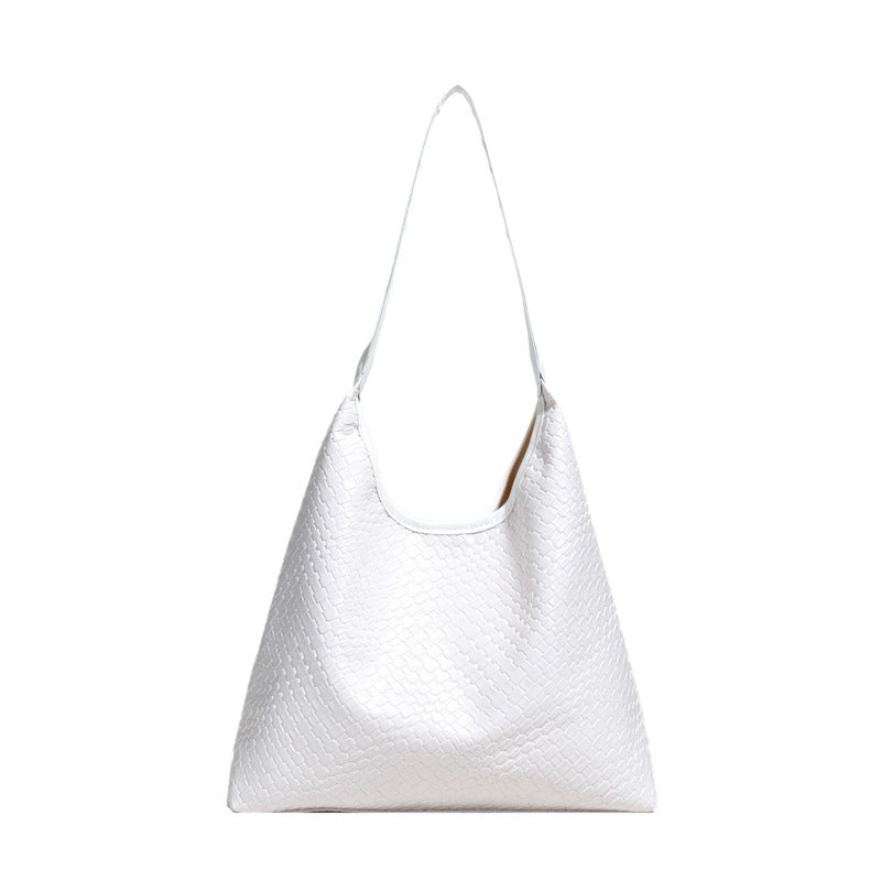 Woven Retro Crossbody Bag with Large Capacity