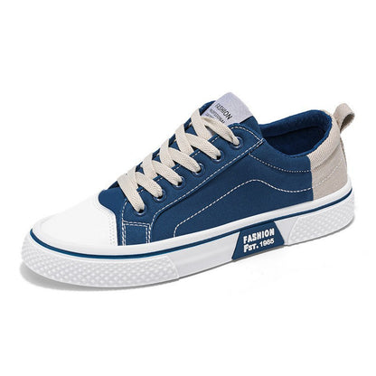 Mens Casual Canvas Shoes Low Top Breathable Comfortable