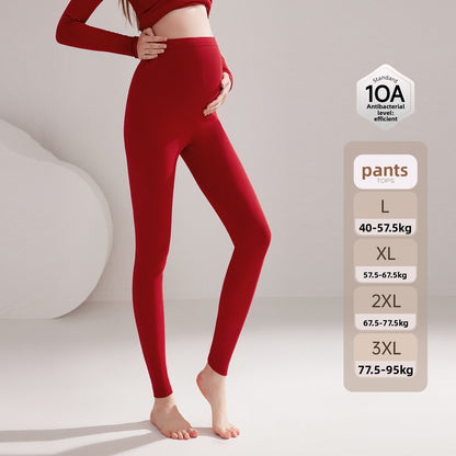 Maternity High-Waisted Cotton Leggings