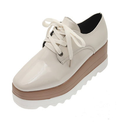 Modieuze wedge platform sneakers voor dames