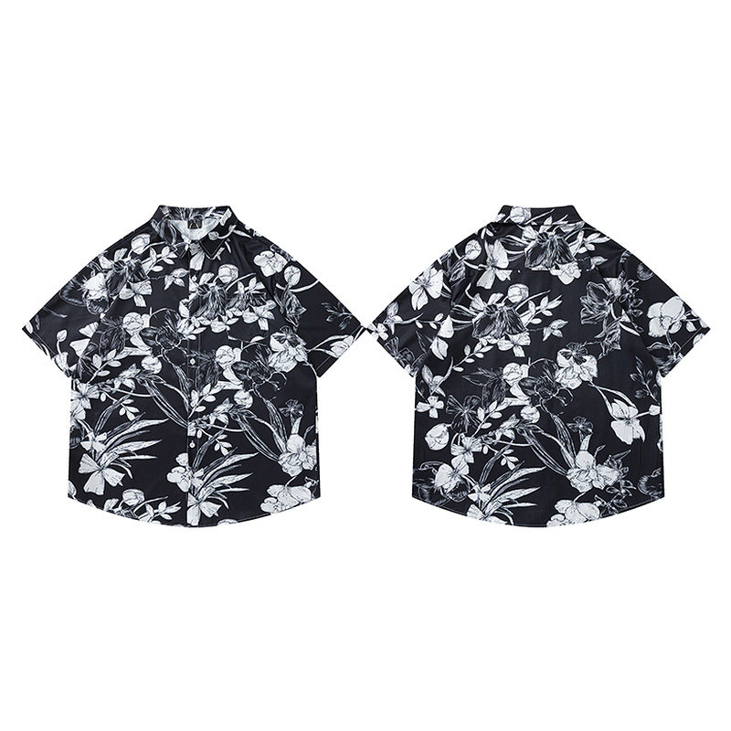 Men's  Sleeve Breathable Casual Handsome Short Sleeve Jacket Trendy