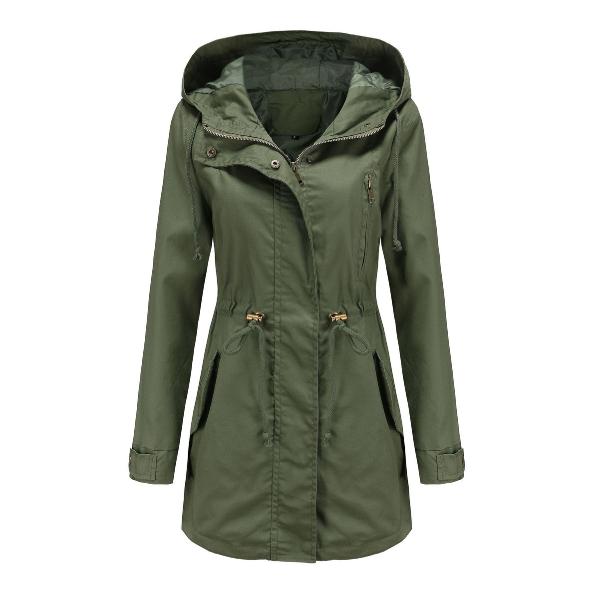 Womens Cotton Hooded Coat