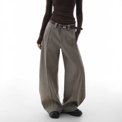 Vintage Design Oversized Drapey Casual Pants