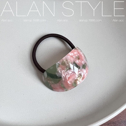 Ovale acetaat haarband