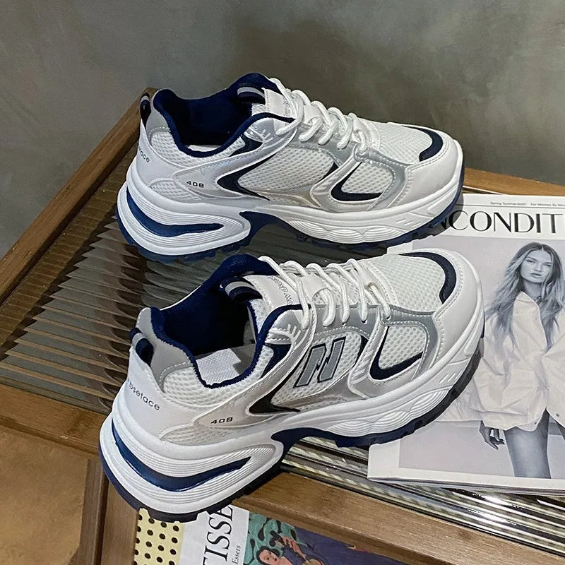 Luxe designer casual sneakers voor dames