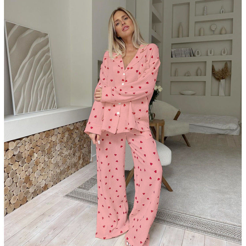 Womens Cotton Pajama Set