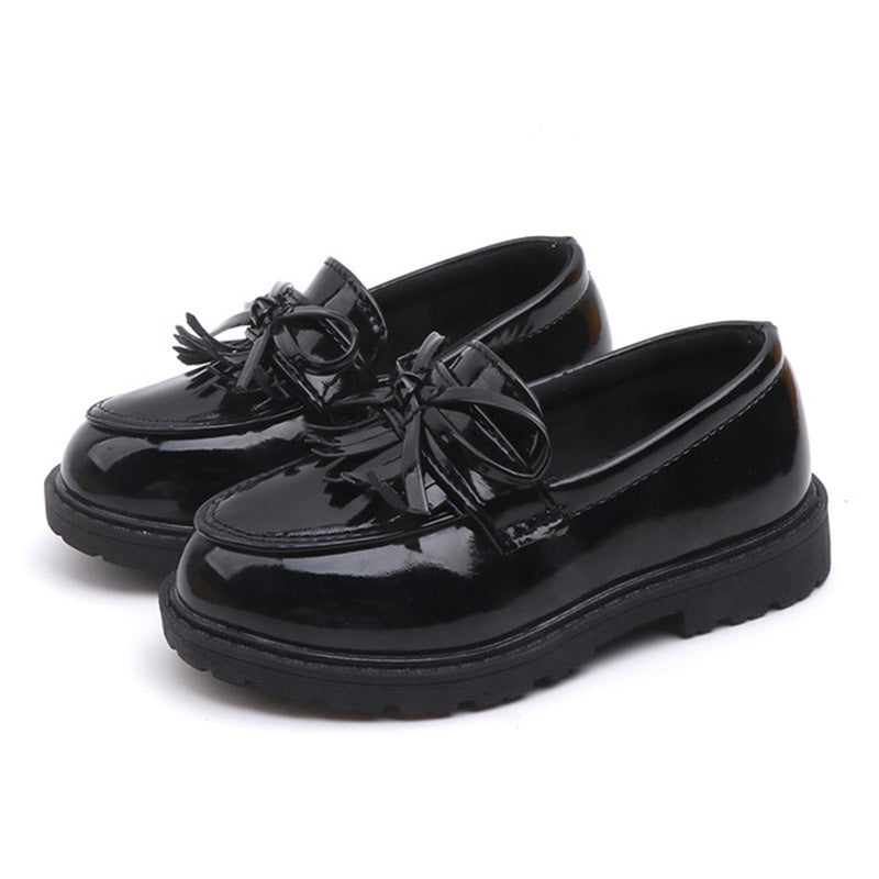 Girls Princess Performance Tassel Shoes