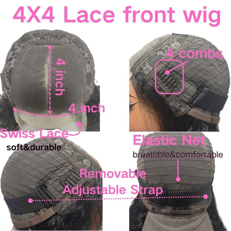 Real human hair wigs