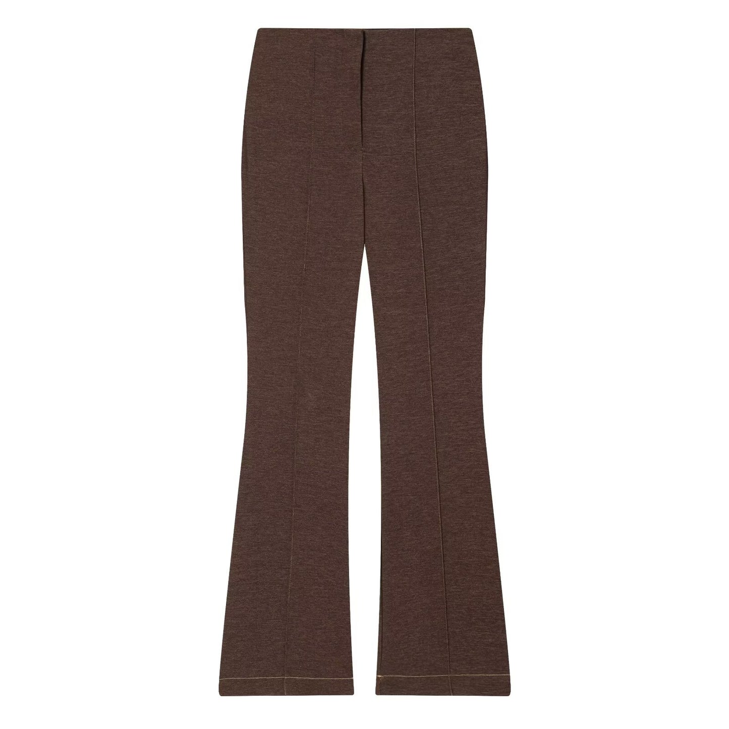Retro slimming versatile casual flared pants