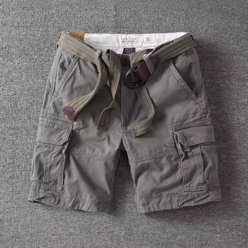 Amerikaanse retro zware casual cargobroek