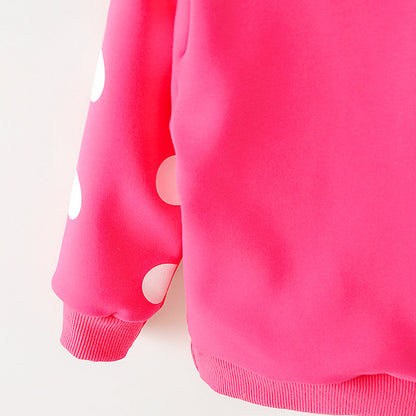 Meisjes Cartoon Lange Mouwen Tweedelig Pak