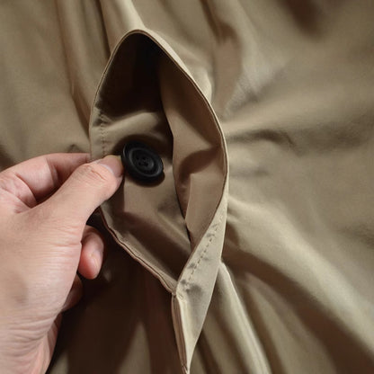 Mid-length trench coat