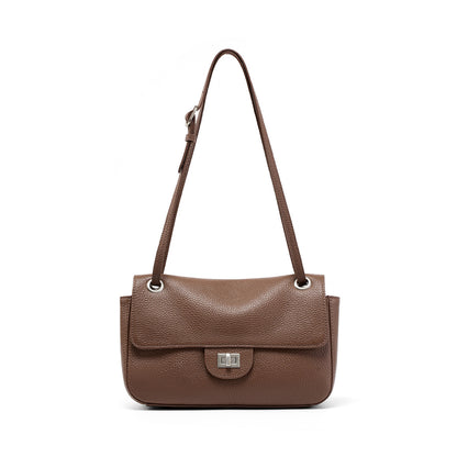 Top Grain Cowhide Leather Messenger Crossbody Shoulder Bag