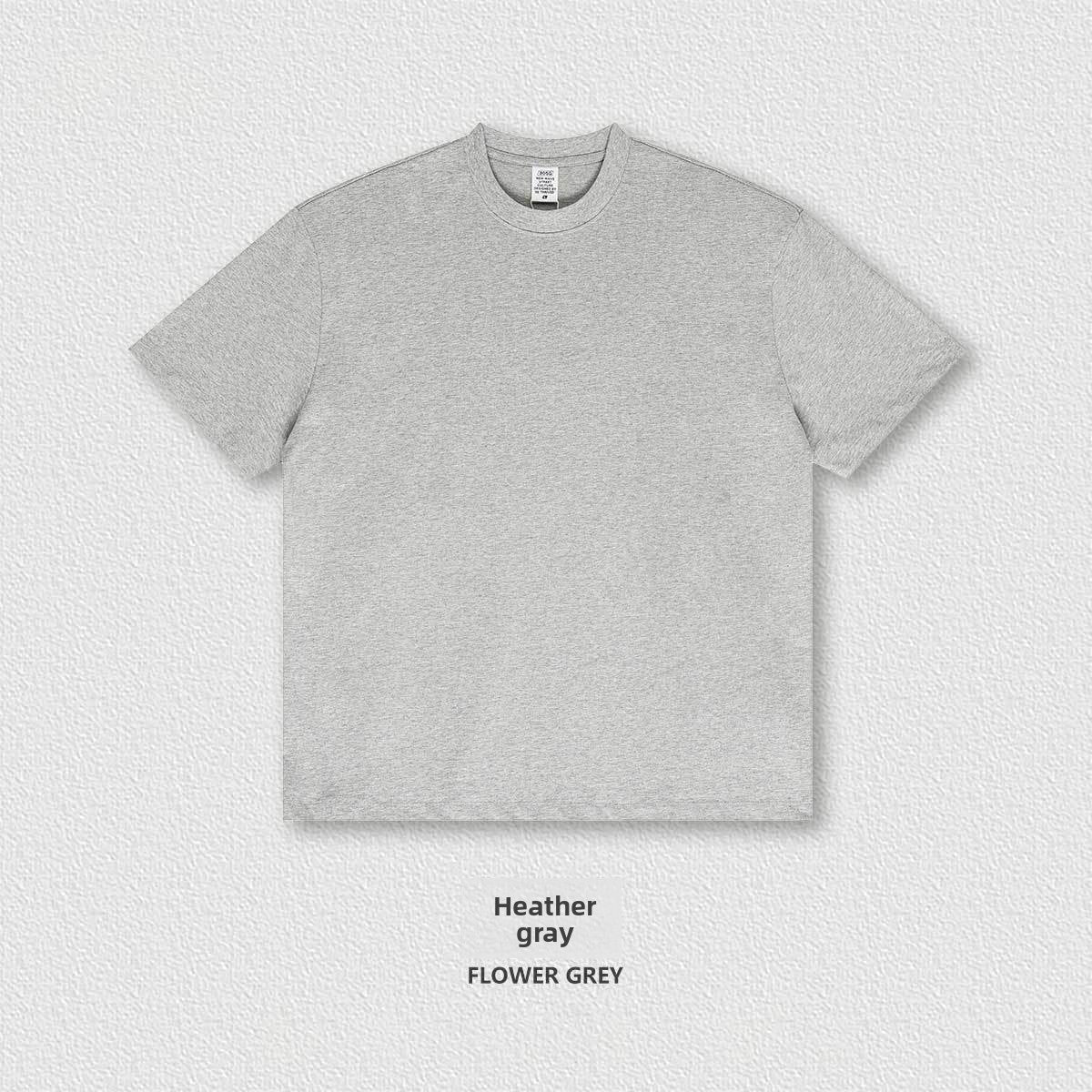 American-Style Small-Neck Short-Sleeve T-Shirt for Men