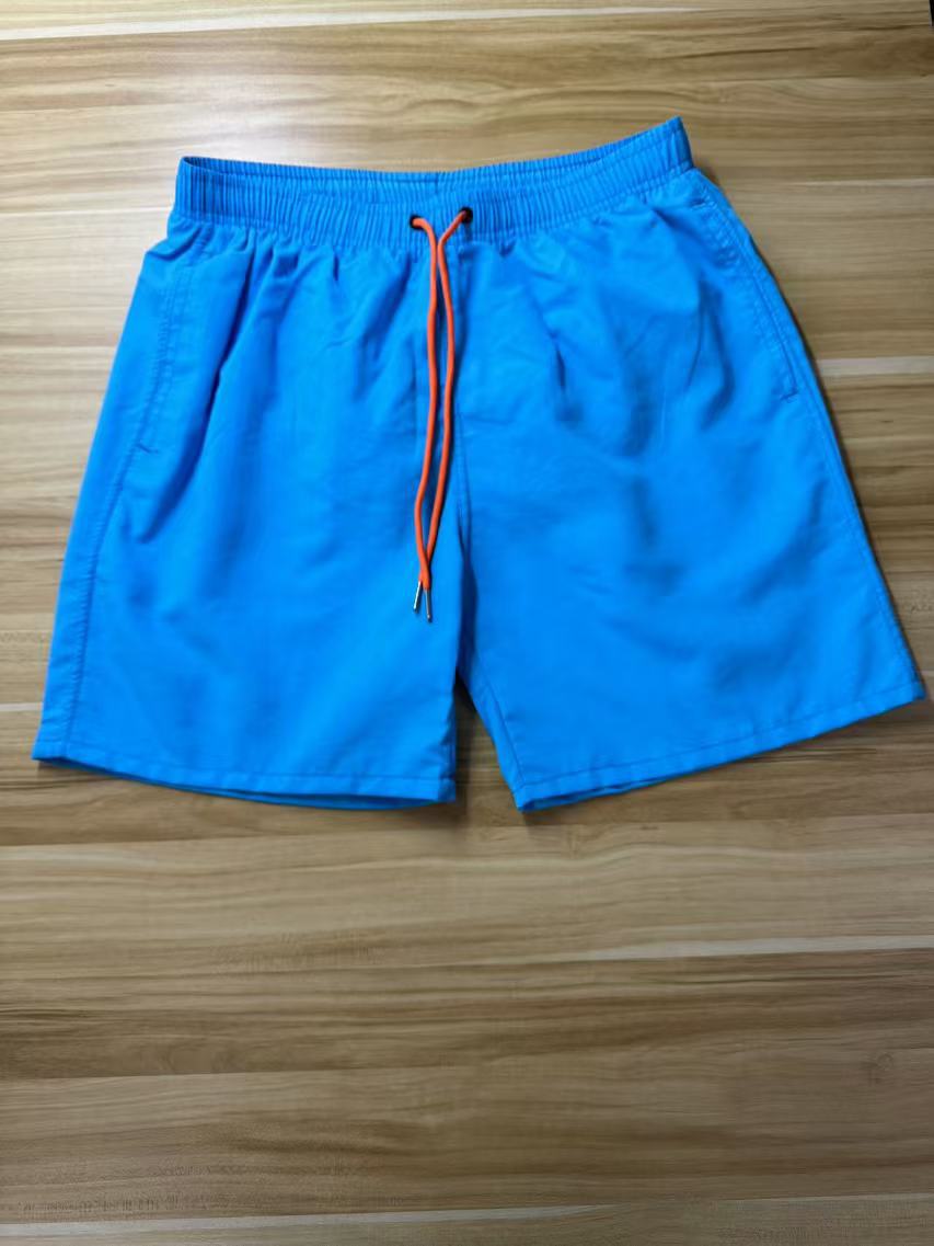 Men Summer Casual Shorts Quick Dry Loose Fit Beach Shorts