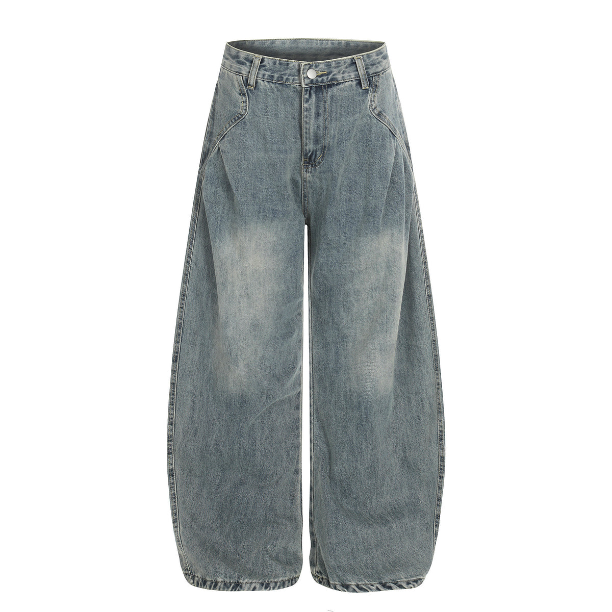 Distressed Loose Casual Pants Trendy Knife-Edge Jeans