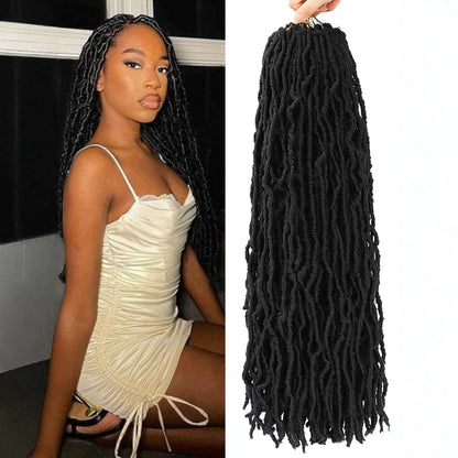 Synthetic fiber wig