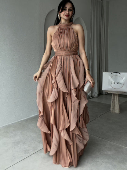 French Elegant Layered Cake Dress
