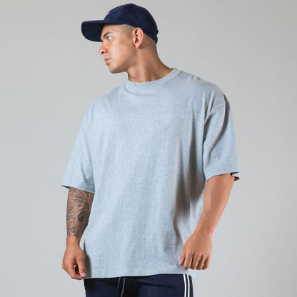 Casual katoenen T-shirt met korte mouwen voor heren