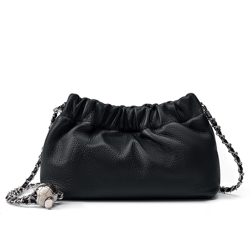 Womens Top Layer Cowhide Crossbody Bag