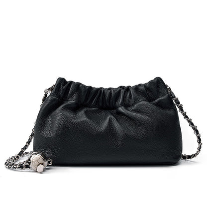 Womens Top Layer Cowhide Crossbody Bag