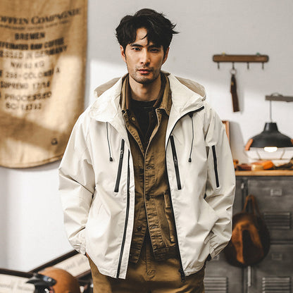 Amerikaanse Retro Outdoor Jas Heren