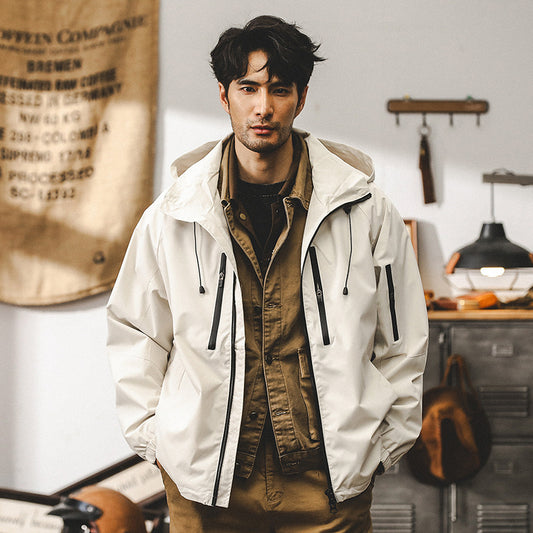 Amerikaanse Retro Outdoor Jas Heren