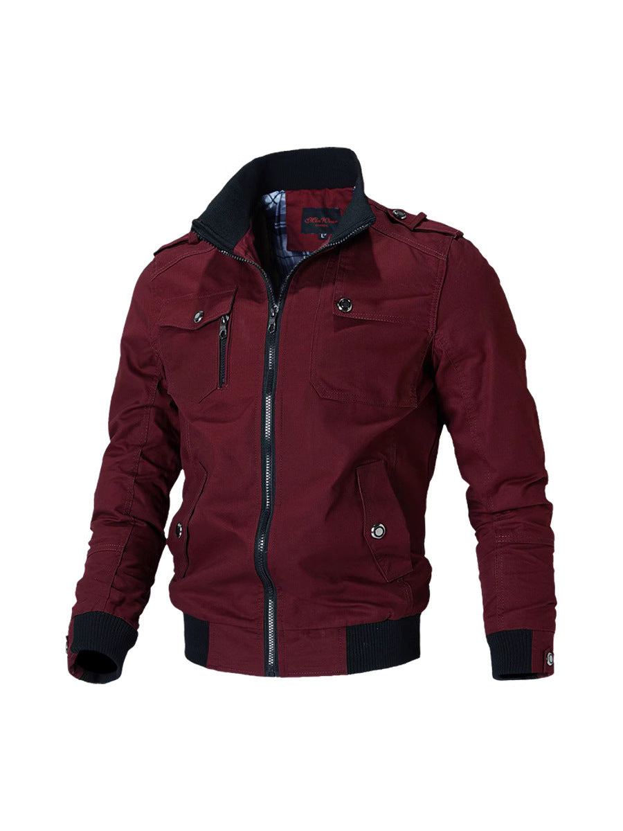 Fitted Zipper Jacket for Men